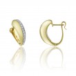 Chimento Stretch Volta Earrings in 18K Yellow Gold And Diamonds