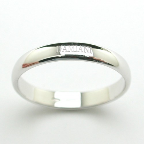 Damiani x Brad Pitt Platinum D.Side Wedding Band