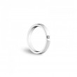 Damiani White Gold Veramore Wedding Band