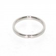 Damiani 18K White Gold Veramore Diamond Wedding Band - Size 20
