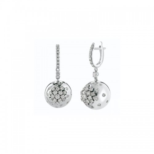 Damiani Paradise White Gold Diamond Earrings