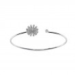 DAMIANI 18K WHITE GOLD DIAMOND MARGHERITA BRACELET 0.3820.