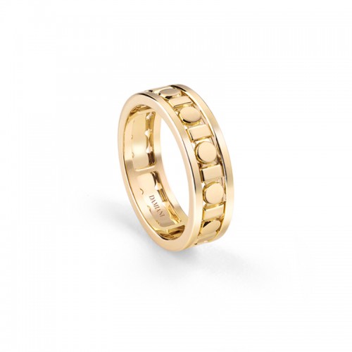 Damiani 18k Yellow Gold Belle Epoque Reel Ring size 11.