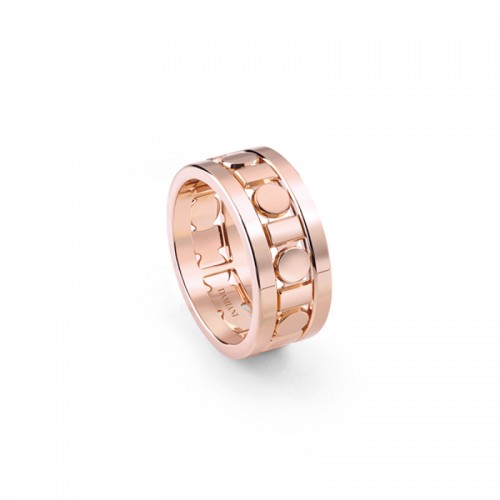 Damiani 18k Pink Gold Belle Epoque Reel Ring size 15.