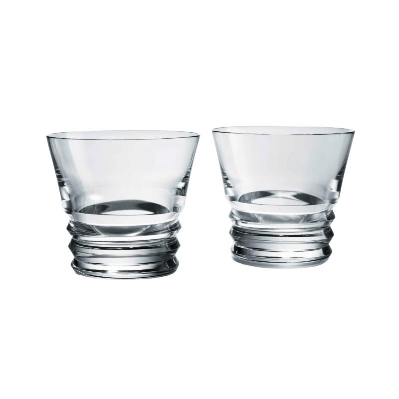BACCARAT VEGA SCOTCH TUMBLER SET OF 2.
