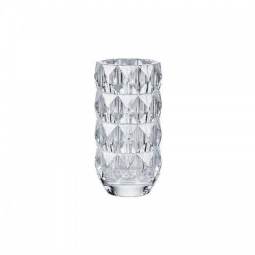 LOUXOR ROUND CLEAR VASE.