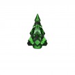 BACCARAT GREEN FIR TREE CRYSTAL.