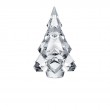 BACCARAT CLEAR MEDIUM FIR TREE CRYSTAL.