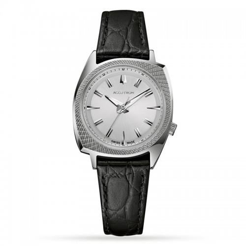 Accutron Legacy White Stainless Steel Automatic Watch