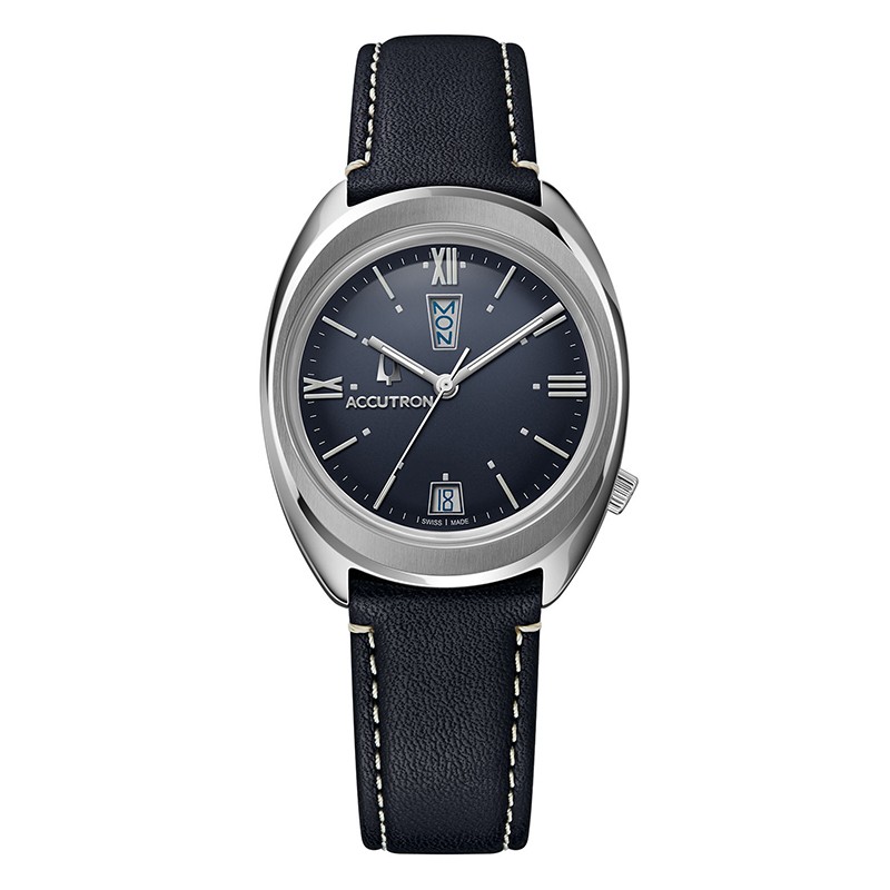 ACCUTRON LIMITED EDITION LEGACY WATCH IN STAINLESS STEEL - DATE AND DAY 