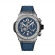 42MM BIG BANG UNICO TITANIUM BLUE CERAMIC FLYBACK CHRONOGRAPH
