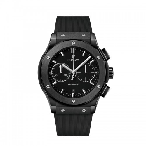 45MM CLASSIC FUSION CHRONOGRAPH BLACK MAGIC
