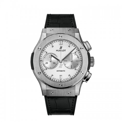 45MM CLASSIC FUSION CHRONOGRAPH OPALINE TITANIUM