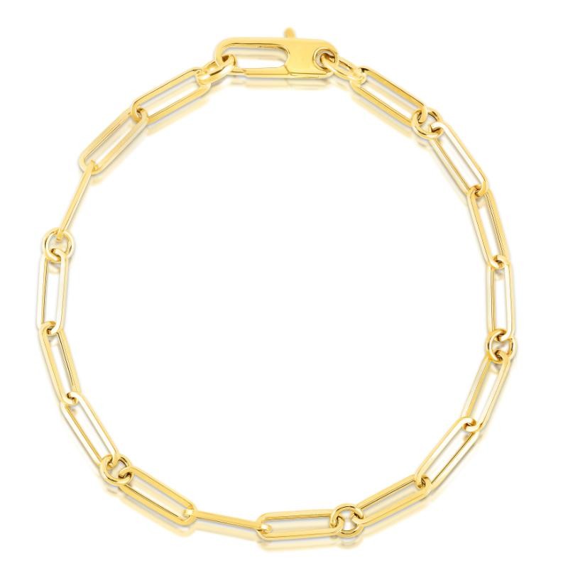 Roberto Coin Paperclip Chain Bracelet