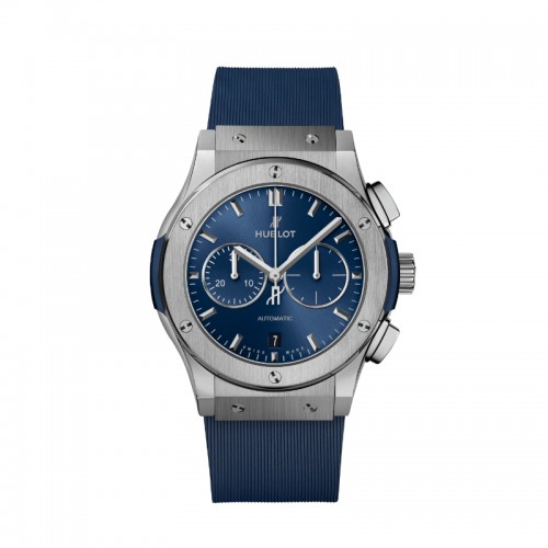 42MM TITAN CHRON BLUE DIA