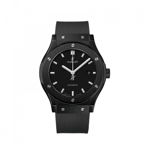 CLASSIC FUSION BLACK MAGIC WATCH WITH RUBBER STRAP