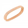 ROBERTO COIN ROSE GOLD SATIN PRINCESS INSIDE DIAMONDS BGL.