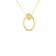 Roberto Coin  18K Yellow Gold Diamond Opera Necklace