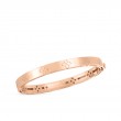 18K ROSE GOLD LOVE IN VER BANGLE.