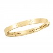 18K YELLOW GOLD LOVE IN VERONA BANGLE 48X58.