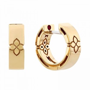 Roberto Coin 18K Yellow Gold Love In Verona Earrings.