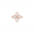 Roberto Coin 18K Princess Flower Mother-Of Pearl & Diamond Ring
