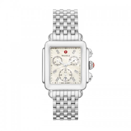 Deco Diamond Stainless Steel Watch