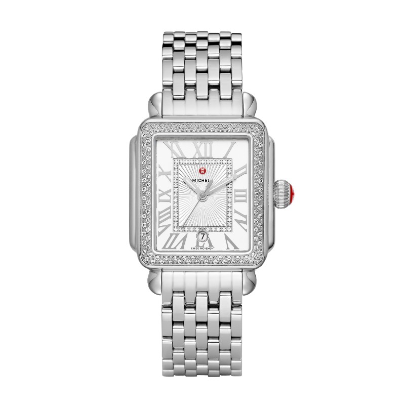 Deco Madison Stainless Diamond Watch