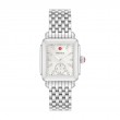 Deco Mid Stainless Steel Watch with MOP and Diamond Dial