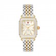 Deco Mid Two-Tone 18K Gold Diamond Watch