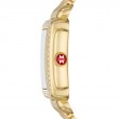 Deco Mid 18K Gold-Plated Diamond Watch