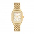 Deco Mid 18K Gold-Plated Diamond Watch
