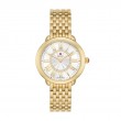 Serein Mid 18k Gold-Plated Diamond Dial Watch