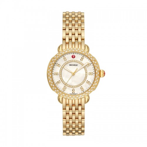 Sidney Classic 18K Gold Diamond Watch