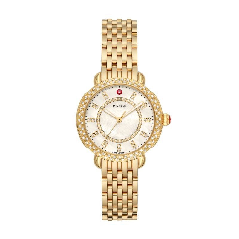 Sidney Classic 18K Gold Diamond Watch