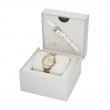Meggie Two-Tone 18K Gold-Plated Diamond Dial Watch Gift Set