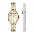 Meggie Two-Tone 18K Gold-Plated Diamond Dial Watch Gift Set